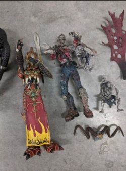 Collectible High Quality Figure Figurine Lot World Of Warcraft God Of War DoD Fantasy Magic Monster Serpent Skeleton 