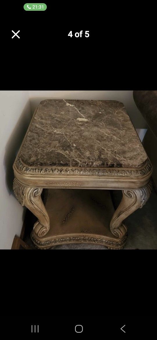 Beautiful Marble Side Table