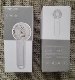 Rechargable Handheld Fan 3-Speed Portable