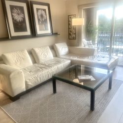 Italian Genuine Leather Sectional sofá ***!!