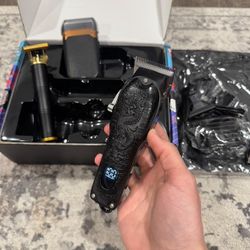 Professional Electric Hair Clipper Kit