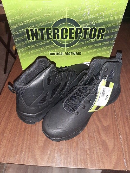 Mens Brand New Interceptor Work Boots