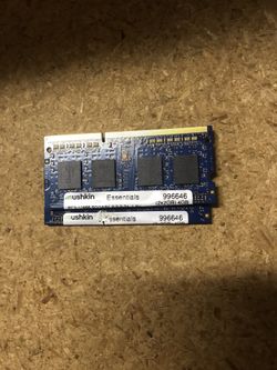 Mushkin Essentials (2X2GB) Laptop Memory Ram