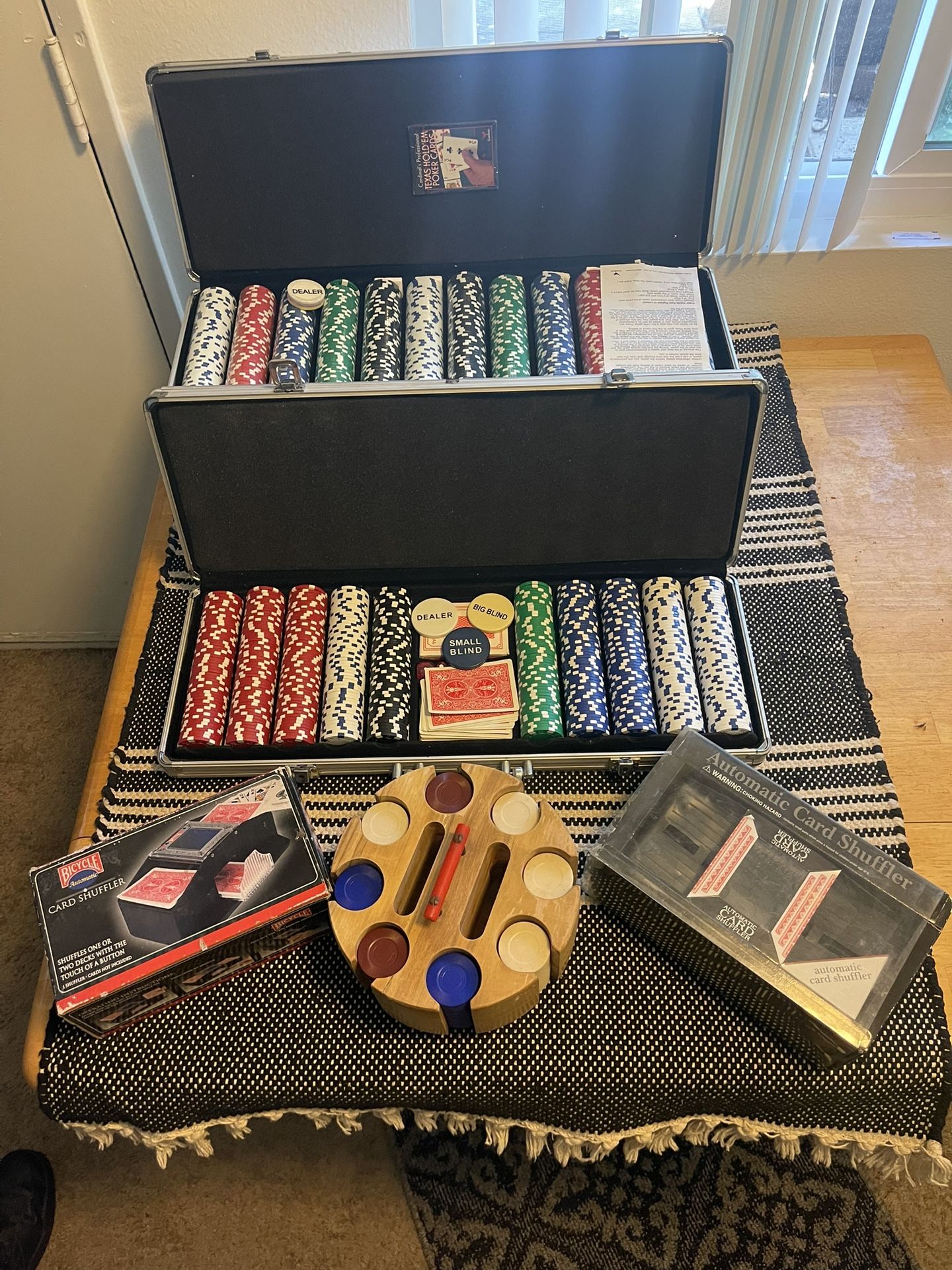 Full Poker set Texas Hold ‘em,