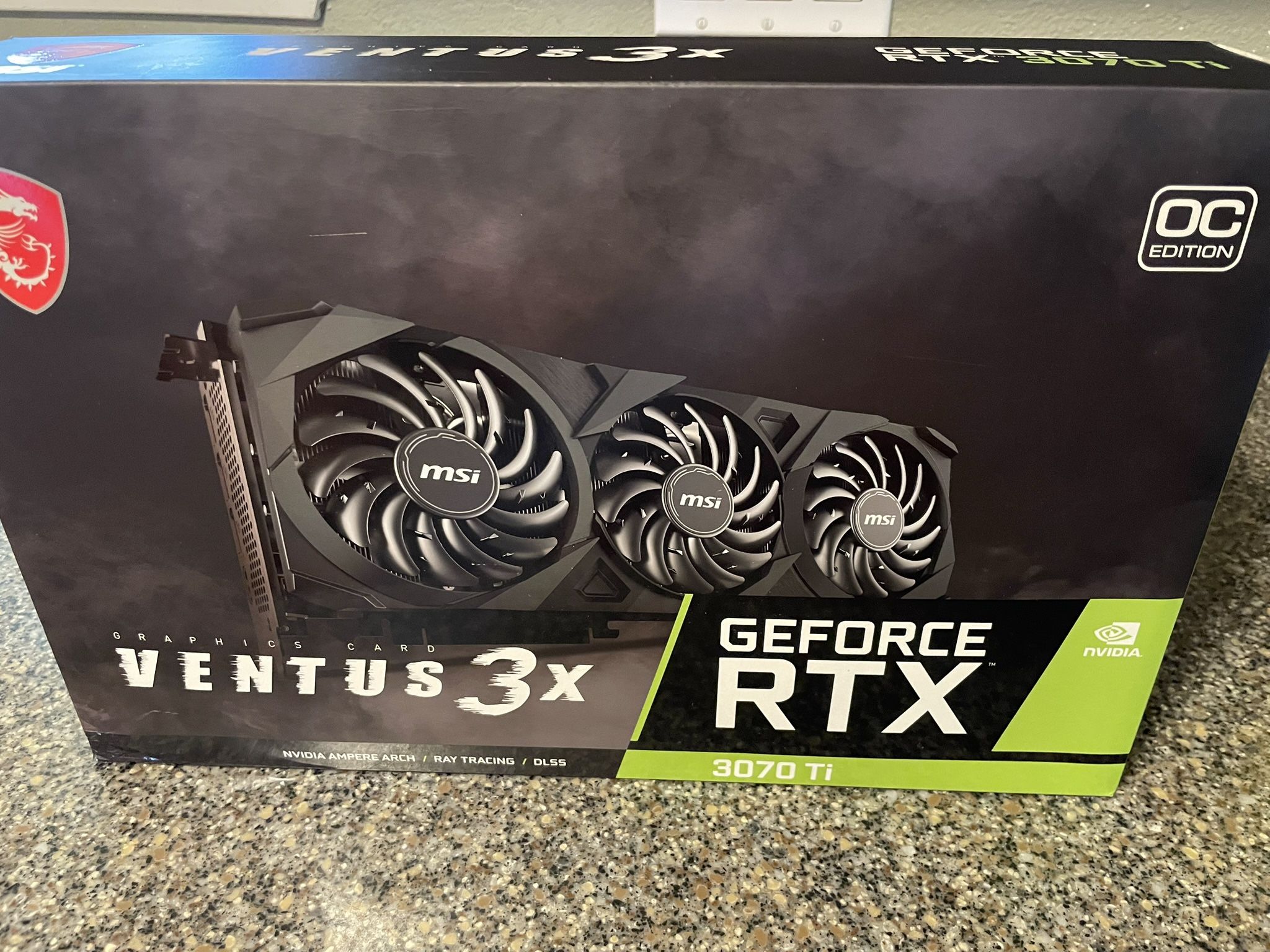 Msi 3070 ti OC GPU