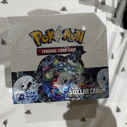 Stellar Crown Booster Box Pokemon