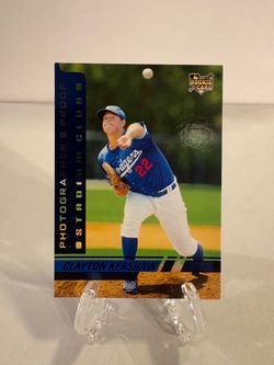 2008 Stadium Club - Clayton Kershaw #107 Blue #99/99 Bookend 🔥Rare🔥 (RC) (Z)