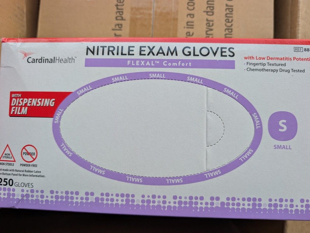 Comfort Exam Gloves Blue, SM, 250EA/BX