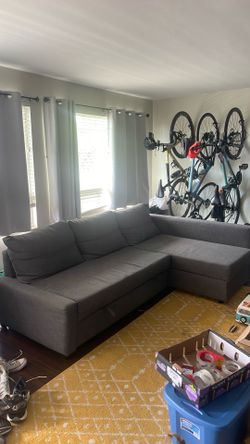The iconic IKEA sleeper sofa