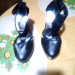 Andamo Black 21/2 Inch Heel Dress Lady Shoes 