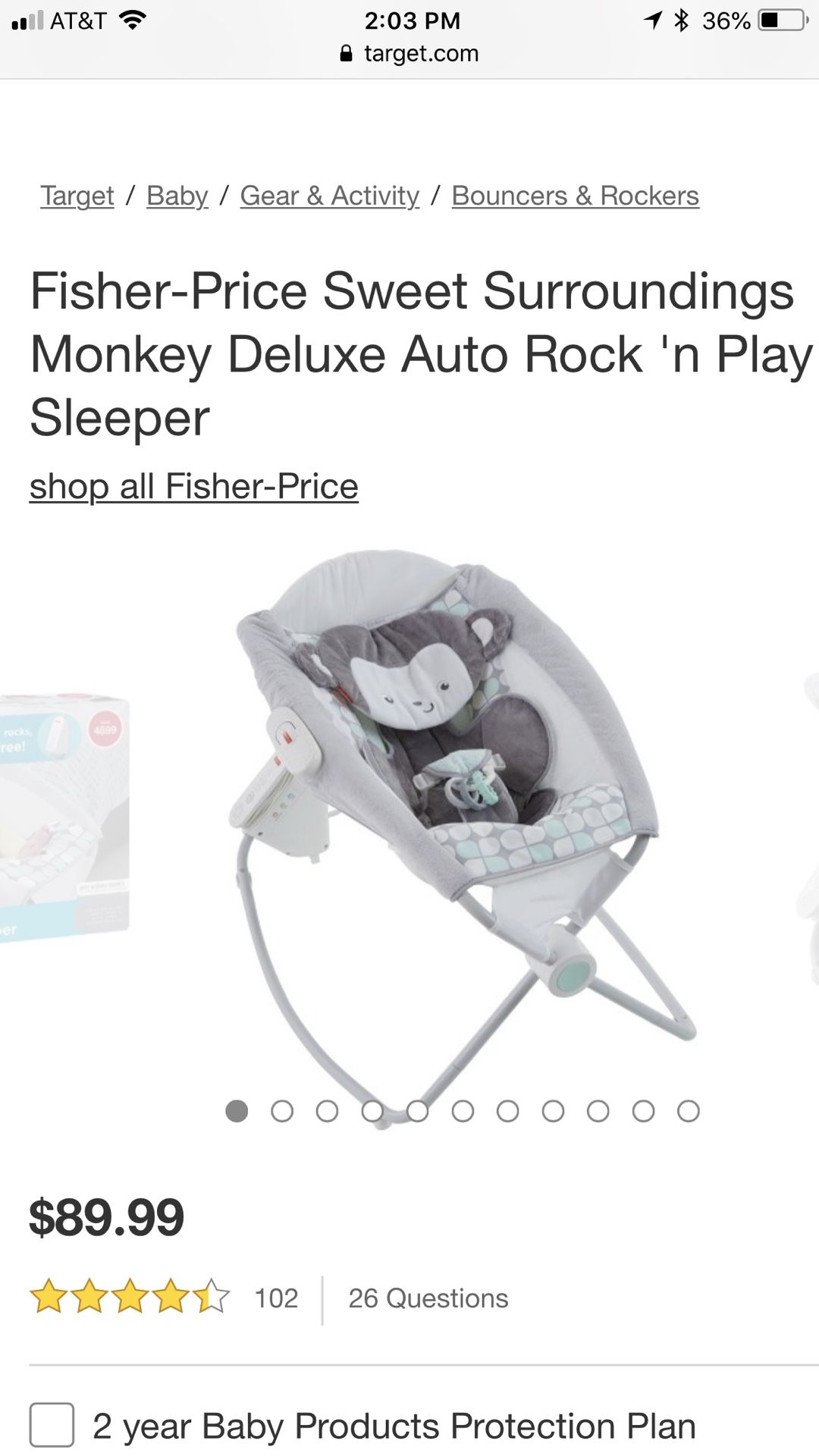Fisher price sweet surroundings monkey cheap deluxe bouncer instructions