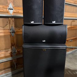 M&K LCR750-THX Speaker Set V-1250THX Subwoofer