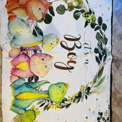 6’ Wide X 5’ Tall Plastic Mural 