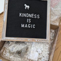 Felt Letter Sign Board