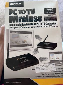 Pc to TV wireless