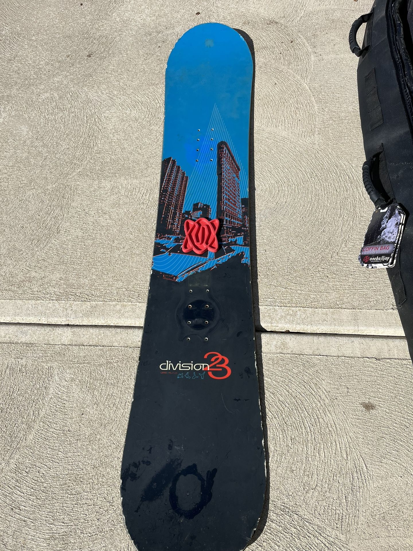 Snow Board And bag