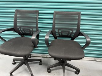 Black Rolling Office Chairs 