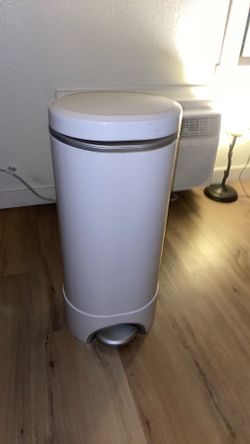 This is a baby diaper trashcan that I don’t use