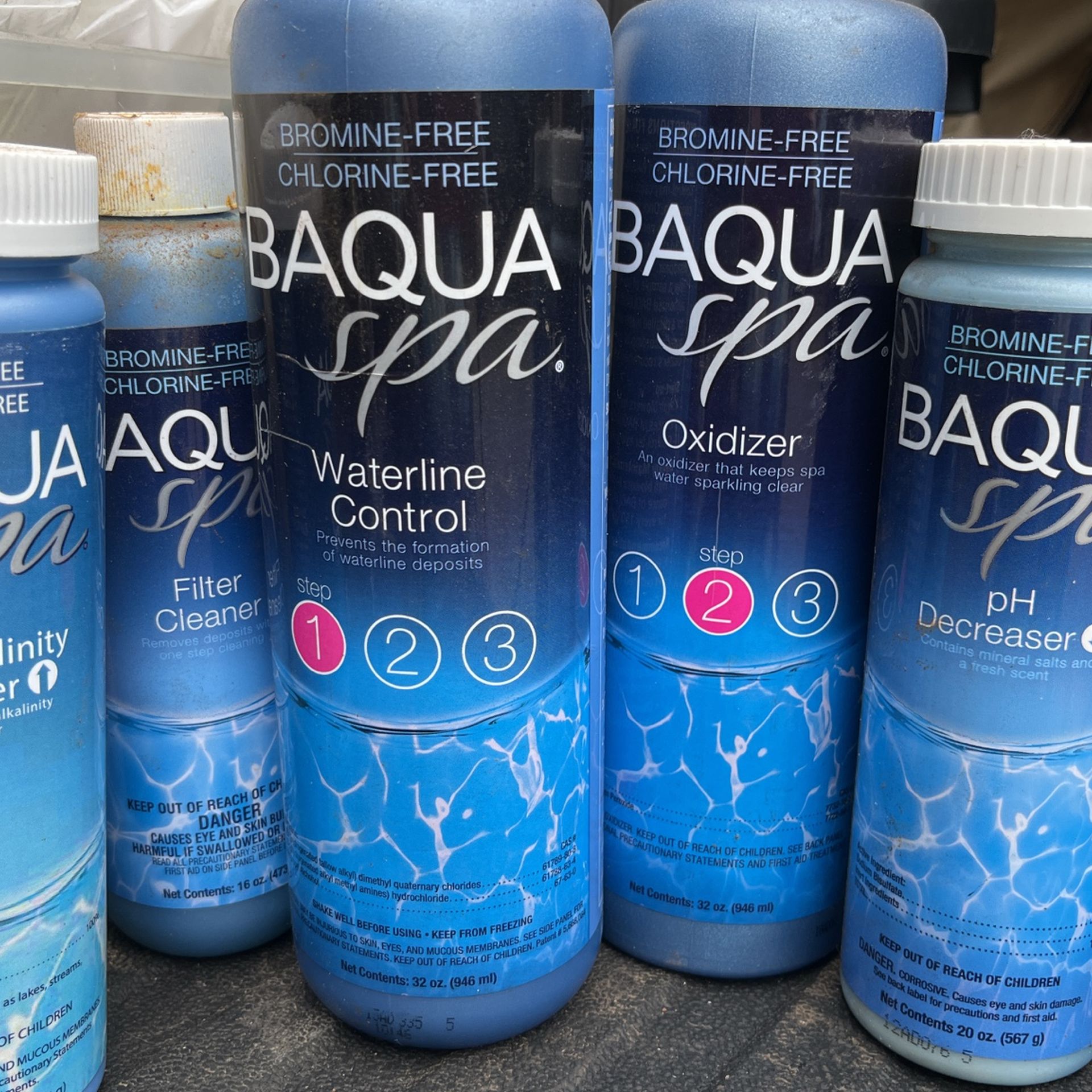 Baqua Spa Maintenance Chemicals