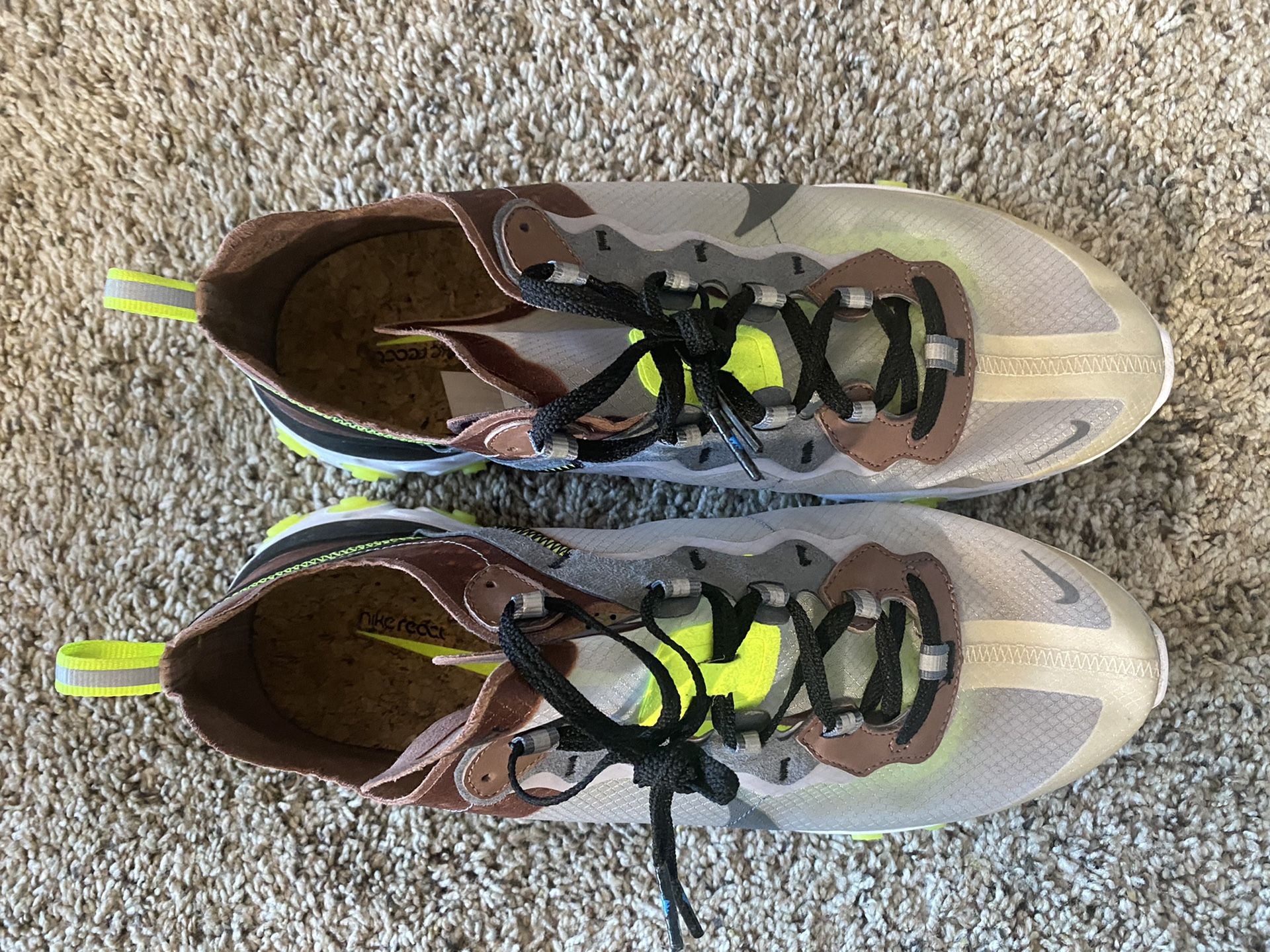 Desert Sand Nike React Element 87 Size Guide Nike React Element 87