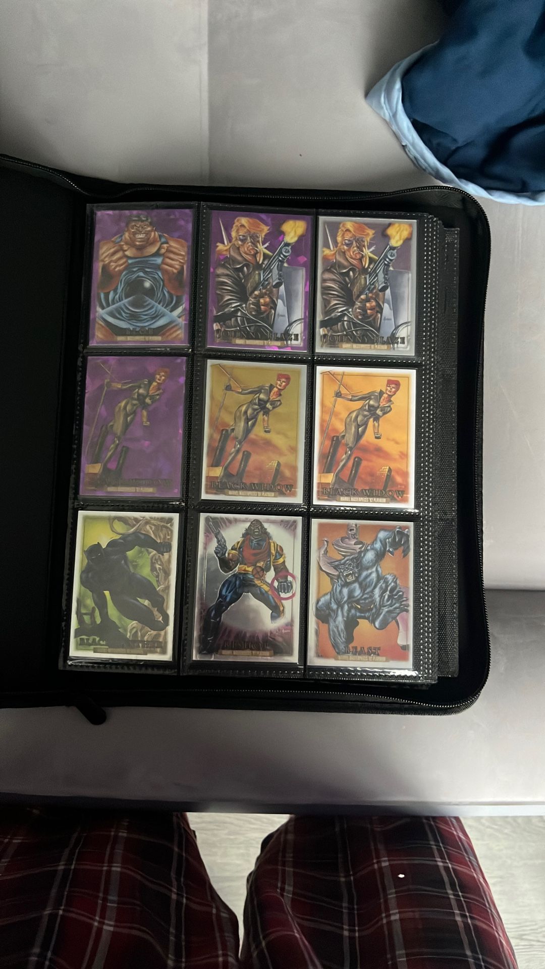 1992 Marvel Masterpieces 2024 Platinum Series 