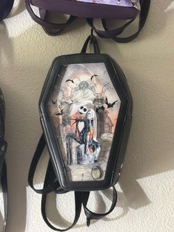 Mini backpacks nightmare before Christmas