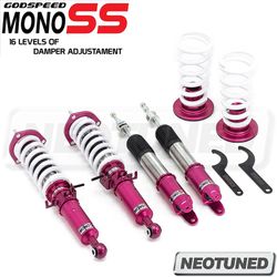Godspeed MSS0132-F MonoSS Damper Lowering Coilovers Kit Strut Shock Spring Suspension For Infiniti G25 Sedan RWD (V36) 2011-12