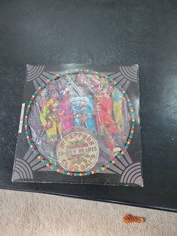 Beatles picture vinyl vintage