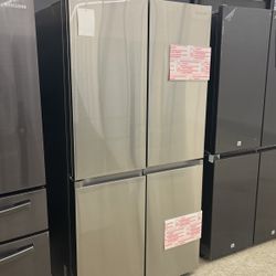 New Refrigerator 36” - 4 Doors - Finance Available 