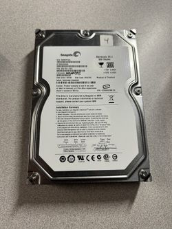 500gb Seagate 3.5” SATA Hard Drive 7200 RPM 32 MB Cache