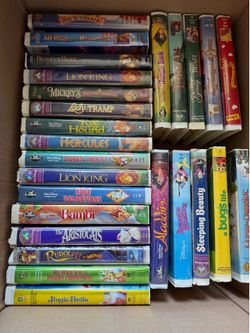 Vintage Disney VHS Tapes $2 Each