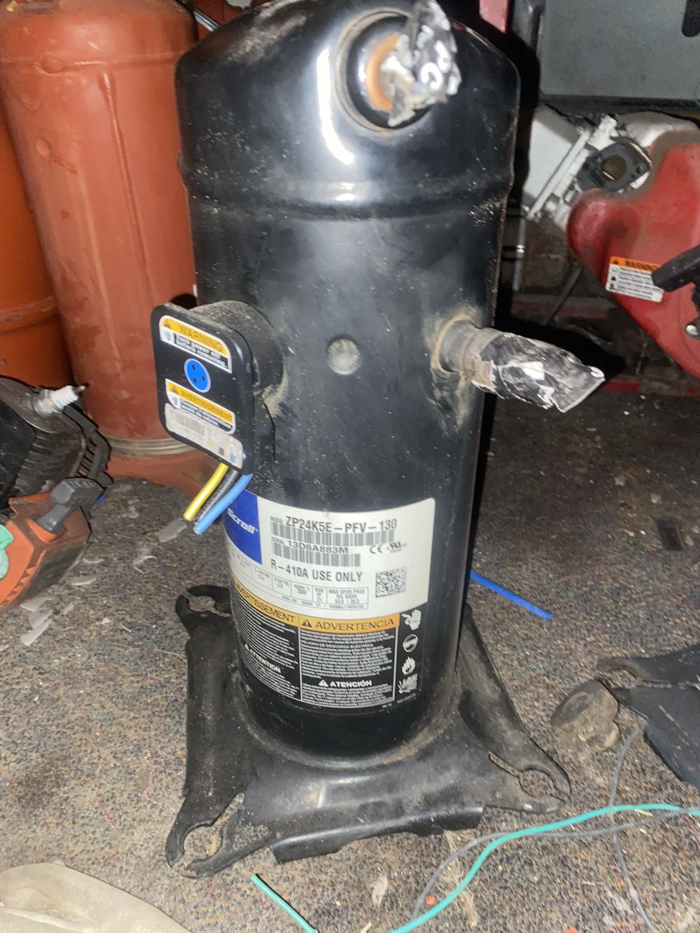 Copeland 2 Ton Scroll Compressor ZP24K5E-PFV-130