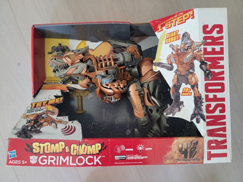 Transfomers Giant Stomp and Chomp Grimlock