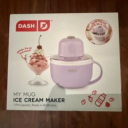 Dash Electric Ice Cream Maker - Brand New