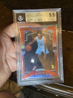 Ja Morant Prizm Red Disco /125 Bgs 9.5 