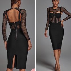 Black bandage Dress