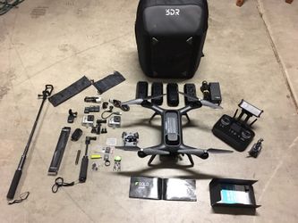 3DR Solo Drone with a lot of accessories