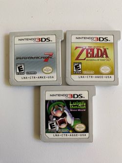 Nintendo 3DS Games Zelda Mario Kart