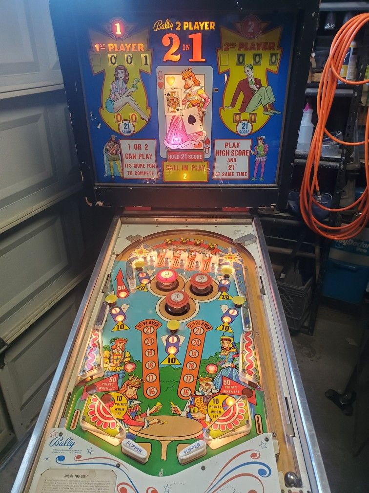 Bally 2 in 1 Pinball Machine