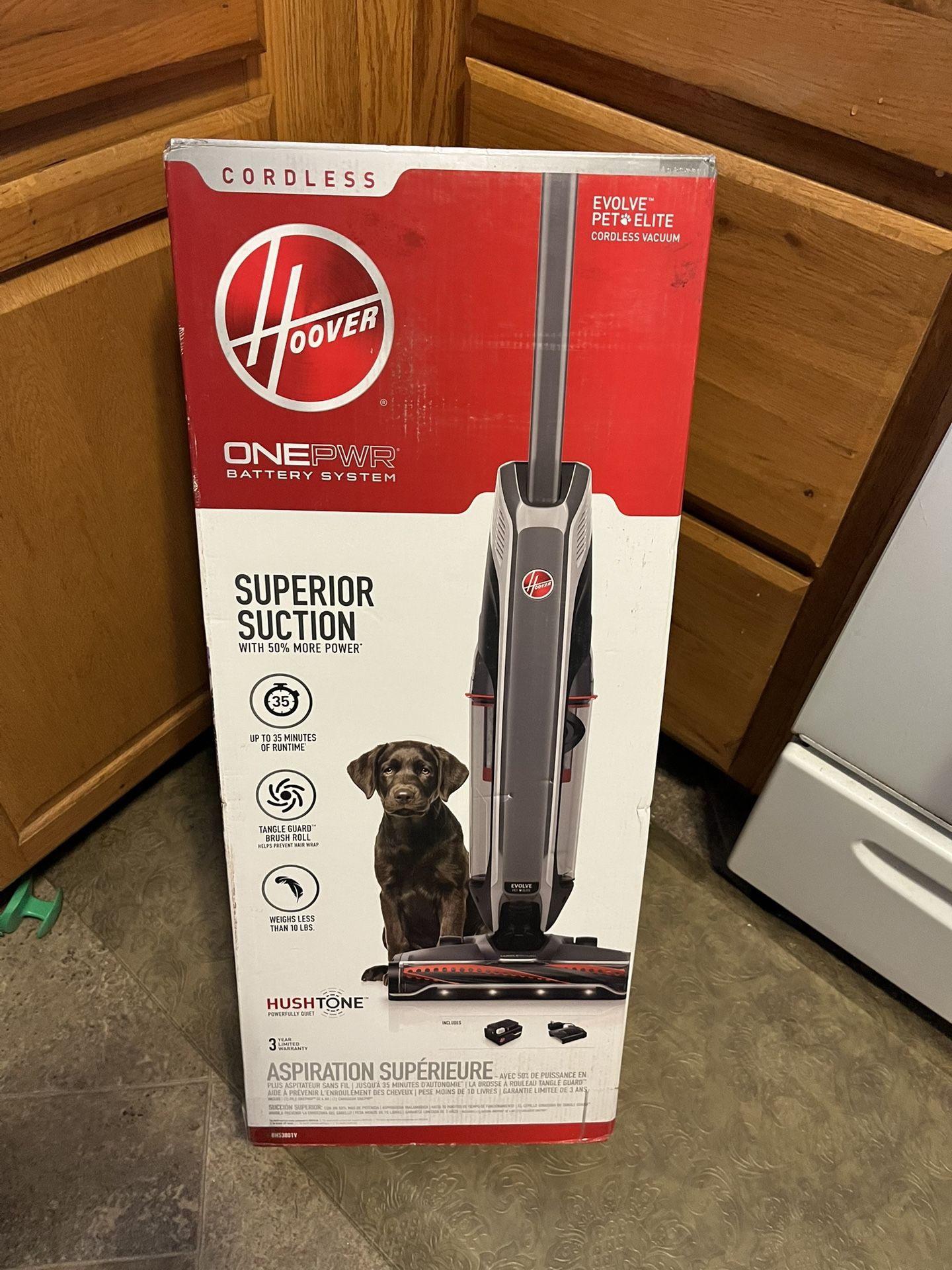 Hoover OnePWR Evolve Pet Elite Colorless Vacuum