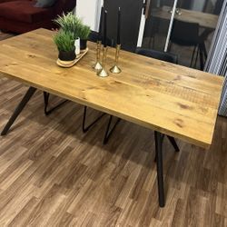 Wayfair Solid Wood Dining Table