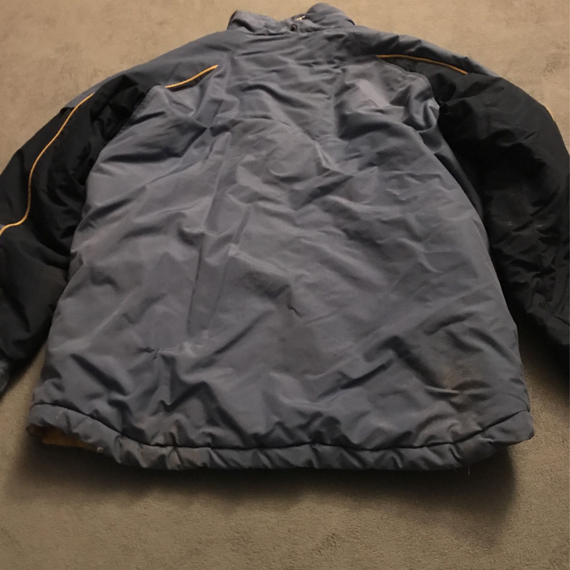 Columbia Blue And Yellow Winter Coat (size 14/16)