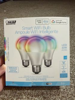 Feit Electric Smart WiFi Bulb 3-Pack