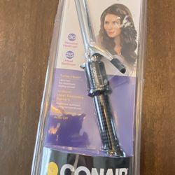 Conair Hot Sticks 3/4" Curling Iron Dual Voltage 30 seconds heat up & 25 Heat Settings ~Auto Off NEW