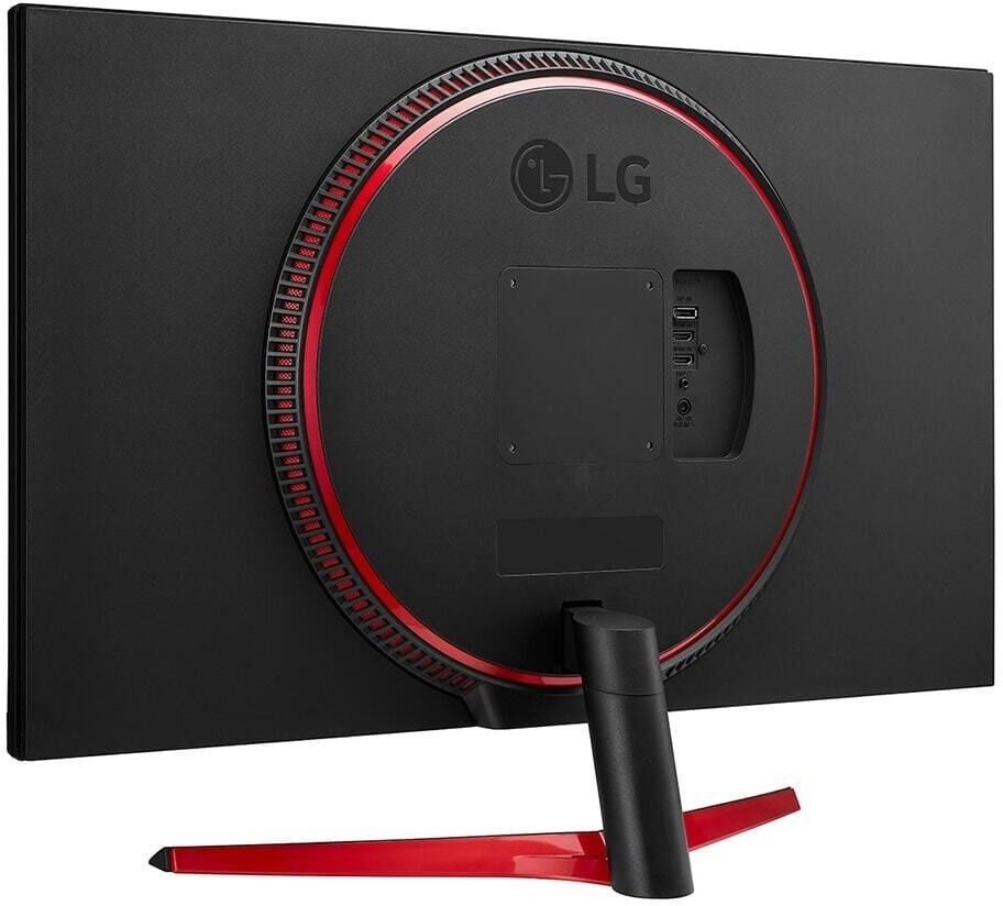LG 32GN50T-B gaming monitor, which is a 32-inch monitor with a 19V