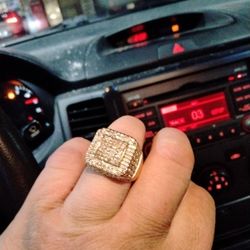 14k Gold Filled Bling High Quality Lab Diamond 
