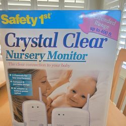 Nursery Monitor,  Safety 1st, Crystal Clear