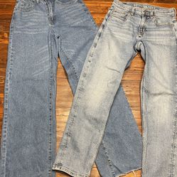 American Eagle and SHEIN Jeans