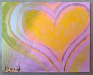 Heart painting