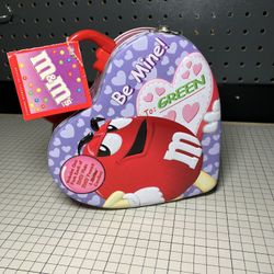 Valentine’s-themed M&M’s collectible tin